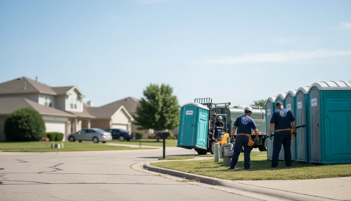 Porta Potty Rental in White Lake, WI near me